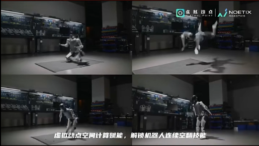 利亚德·虚拟动点赋能合作伙伴解锁机器人连续空翻