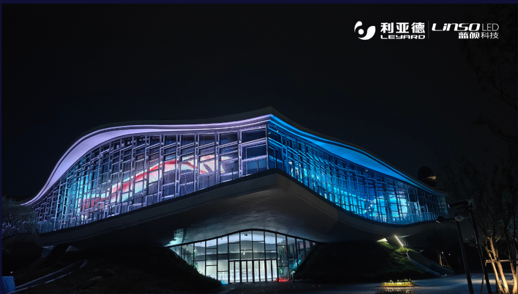 标杆案例 | 利亚德·蓝硕助力点亮全球最大双壳体结构科幻馆——在水一方科幻馆