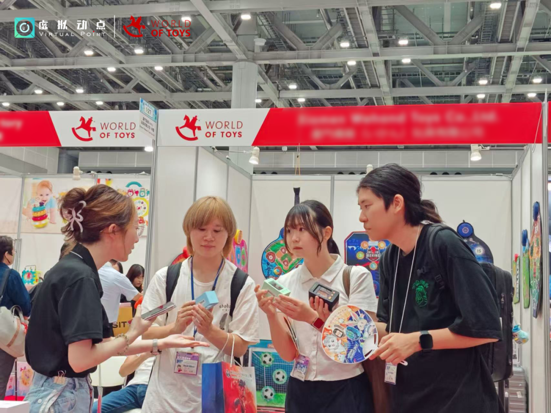 海外首展 | 利亚德·虚拟动点AI玩具亮相2025东京国际玩具展